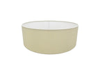Deco - Serena Round Faux Silk Fabric Shade - Luminosity Designs Ltd