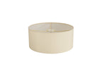 Deco - Serena Round Faux Silk Fabric Shade - Luminosity Designs Ltd