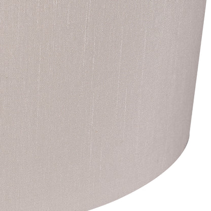 Serena Oval Faux Silk Fabric Shade