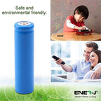Ener - J - Set of 2 18650 Battery for IP Camera & Video Doorbell 2600 mAh - Luminosity Designs Ltd