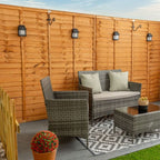 lse - Set of 4 Mini Lantern Solar PIR Wall Light - Luminosity Designs Ltd