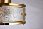 Luminosity Designs Ltd - Sherlock 25cm Round Ceiling, 2 Light E14, IP44, Brass with Faux Alabaster Glass - Luminosity Designs Ltd