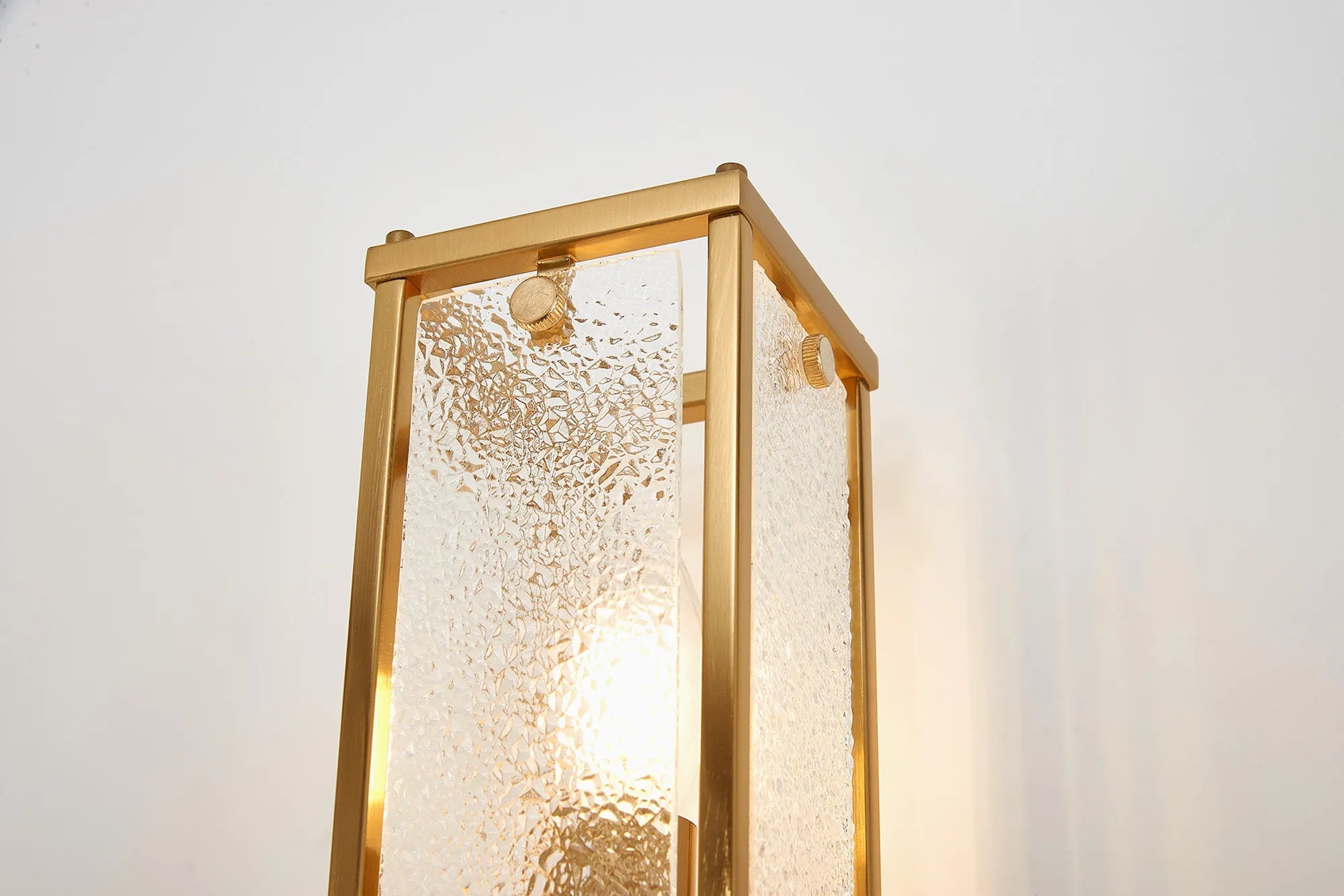 Luminosity Designs Ltd - Sherlock 75cm Rectangular Wall Light, 4 Light E14, IP44, Antique Brass with Faux Alabaster Glass - Luminosity Designs Ltd
