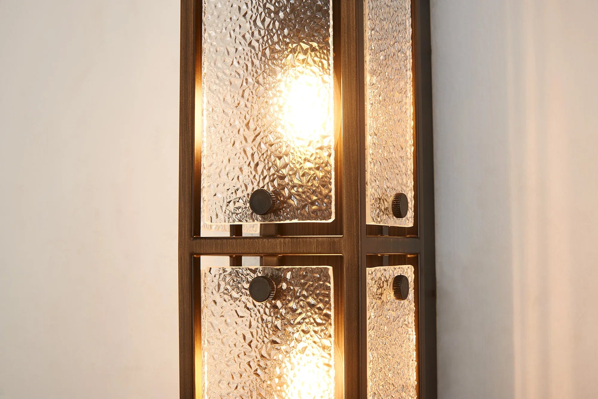 Luminosity Designs Ltd - Sherlock 75cm Rectangular Wall Light, 4 Light E14, IP44, Painted Bronze with Faux Alabaster Glass - Luminosity Designs Ltd