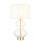 Luminosity Designs - Sherman Curved Glass Touch Table Lamp - Luminosity Designs Ltd