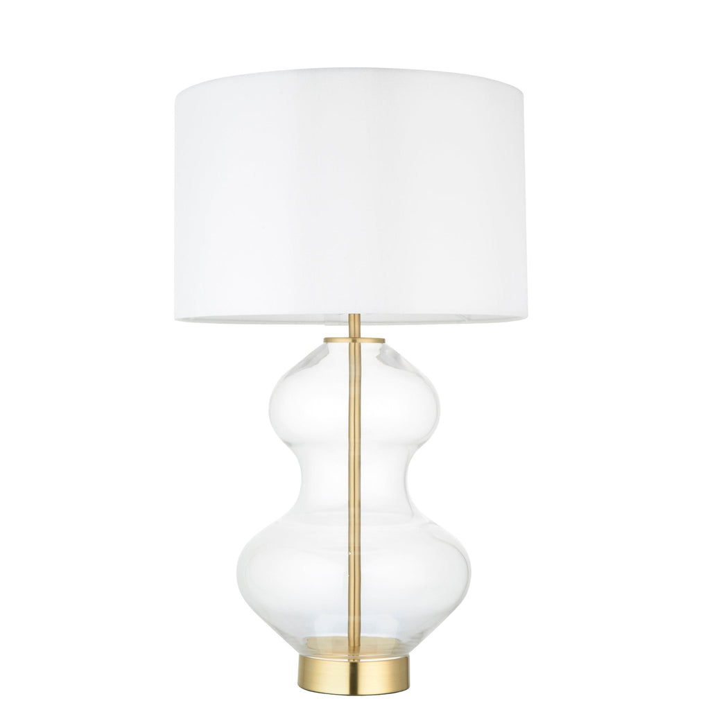 Luminosity Designs - Sherman Curved Glass Touch Table Lamp - Luminosity Designs Ltd