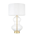 Luminosity Designs - Sherman Curved Glass Touch Table Lamp - Luminosity Designs Ltd