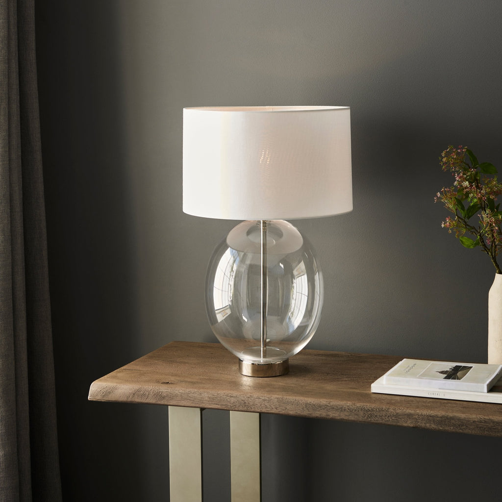 Luminosity Designs - Sherman Rounded Glass Touch Table Lamp - Luminosity Designs Ltd