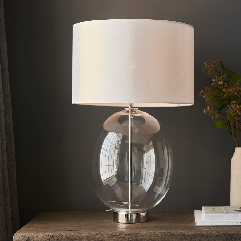 Luminosity Designs - Sherman Rounded Glass Touch Table Lamp - Luminosity Designs Ltd