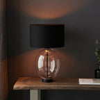 Luminosity Designs - Sherman Rounded Glass Touch Table Lamp - Luminosity Designs Ltd