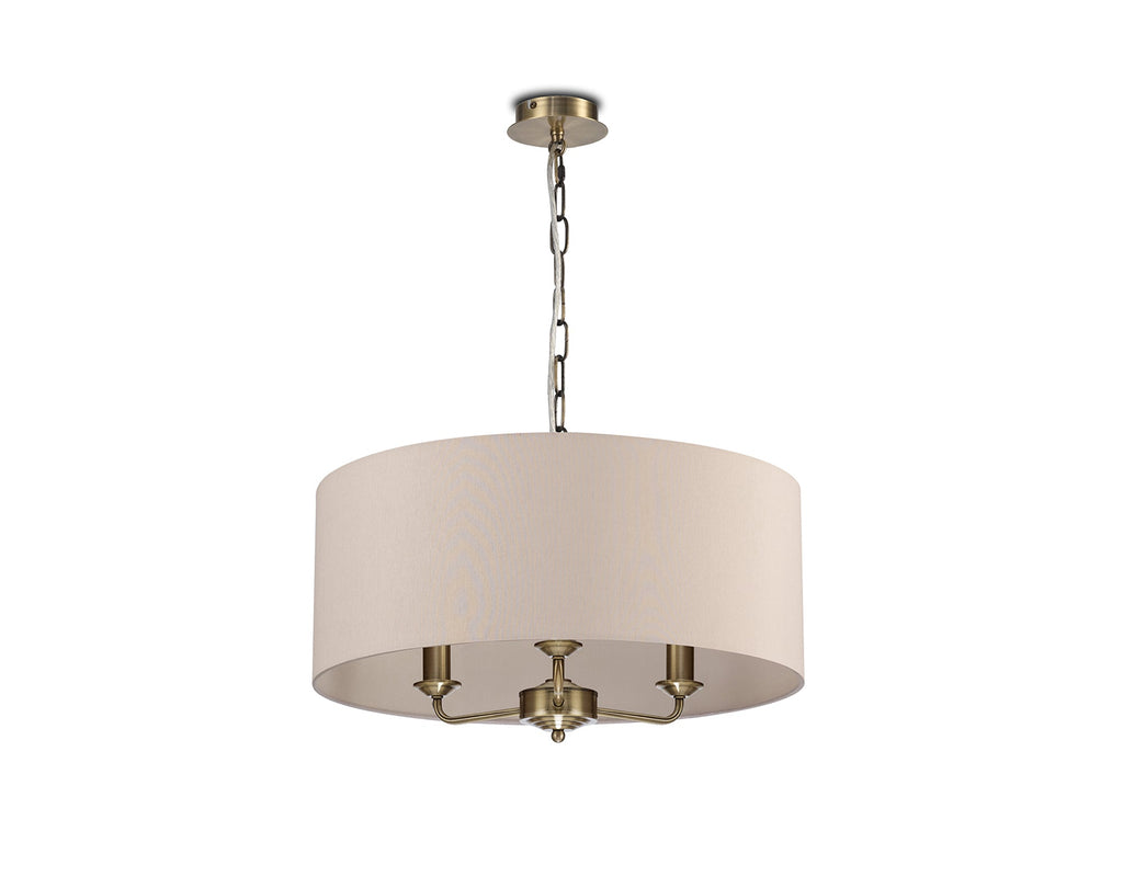 Deco - Sigma Fabric Ceiling Shade - Luminosity Designs Ltd