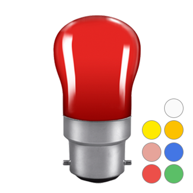 Coloured Incandescent Pygmy Bulb