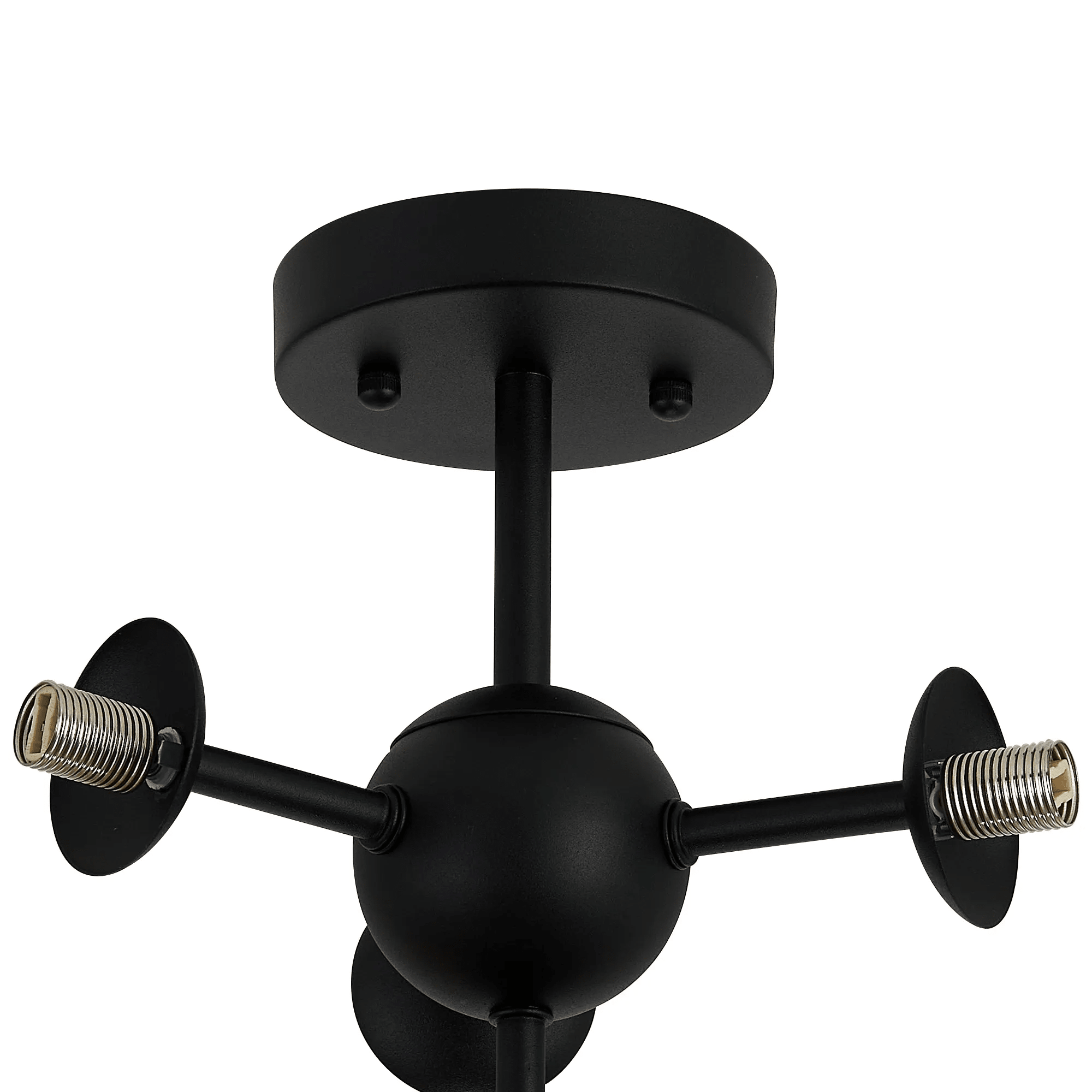 Luminosity Designs Ltd - Simple Semi - Flush Multi Arm Ceiling Light (FRAME ONLY), 4 x G9 - Luminosity Designs Ltd