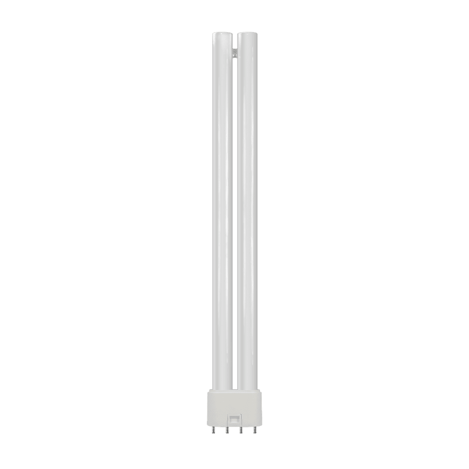 Luxram - Single Turn - L Long, slim CFLs for flat fittings - 4 PIN - Luminosity Designs Ltd