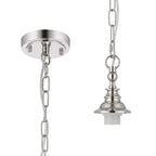 Luminosity Designs - Sledmere 12cm Flush/Single Pendant (FRAME ONLY), 1 Light Adjustable E27 - Luminosity Designs Ltd