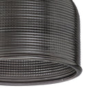 Luminosity Designs Ltd - Sledmere 14.5x11cm Prismatic Dome Glass Shade With Flat Edge - 10 Colours - Luminosity Designs Ltd