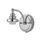 Luminosity Designs - Sledmere Single Switched Wall Lamp (FRAME ONLY), 1 Light E27 - Luminosity Designs Ltd