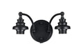 Luminosity Designs - Sledmere Switched Wall Lamp (FRAME ONLY), 2 Light E27 - Luminosity Designs Ltd