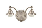 Luminosity Designs - Sledmere Switched Wall Lamp (FRAME ONLY), 2 Light E27 - Luminosity Designs Ltd