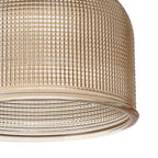 Sledmere 14.5x11cm Prismatic Dome Glass Shade With Flat Edge - 10 Colours