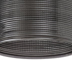 Sledmere 14.5x11cm Prismatic Dome Glass Shade With Flat Edge - 10 Colours