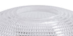 Deco - Small Gridded Dome Glass Lampshade - Luminosity Designs Ltd