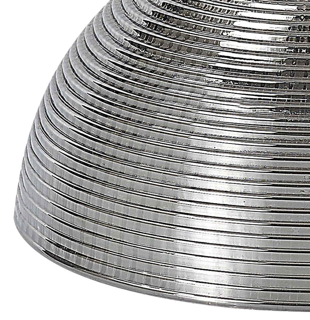 Deco - Small Gridded Dome Glass Lampshade - Luminosity Designs Ltd