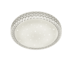 Deco - Small Pegasus Flush Sparkle Ceiling light -Non Dimmable - Luminosity Designs Ltd