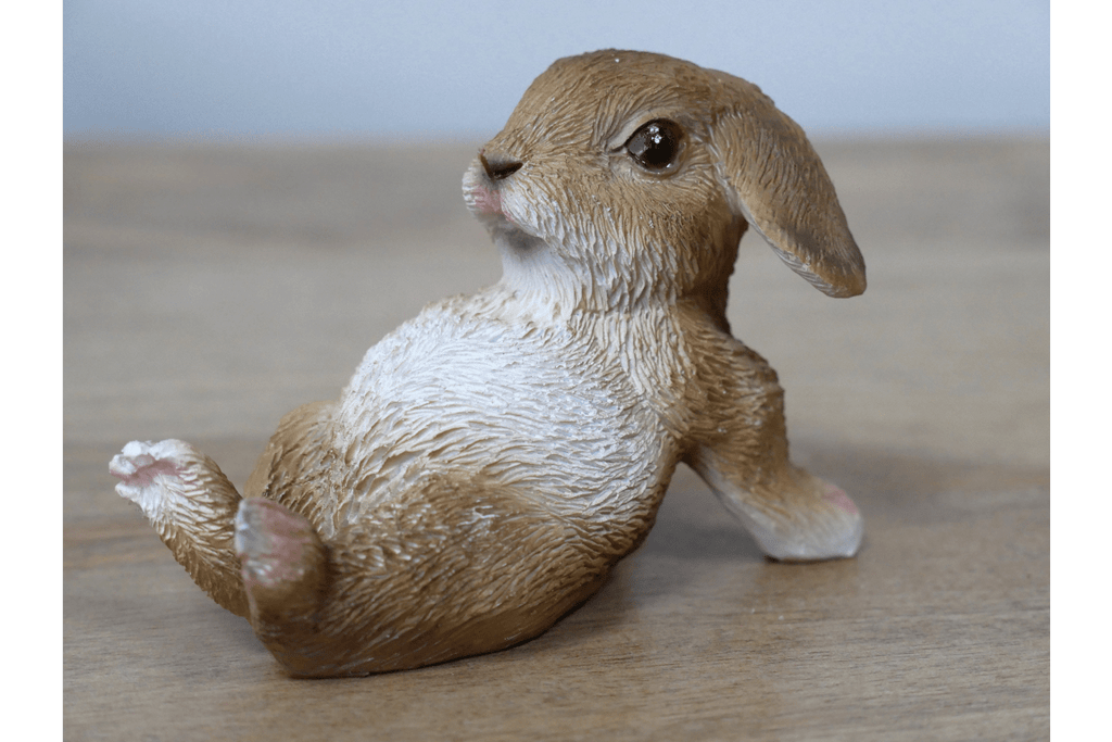 Luminosity Designs - Small Playful Bunny Rabbit Ornaments - 2 Designs Available - Luminosity Designs Ltd