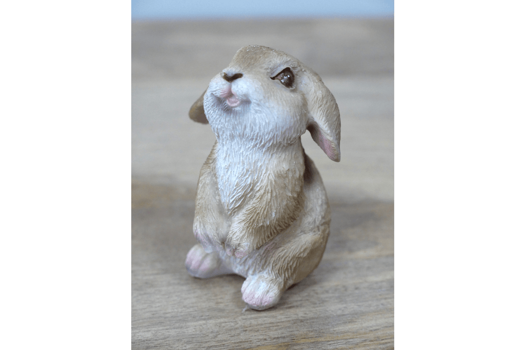Luminosity Designs - Small Playful Bunny Rabbit Ornaments - 2 Designs Available - Luminosity Designs Ltd