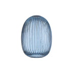 Luminosity Designs - Small Tubular Almond Baron Ribbed Glass Shades - Luminosity Designs Ltd