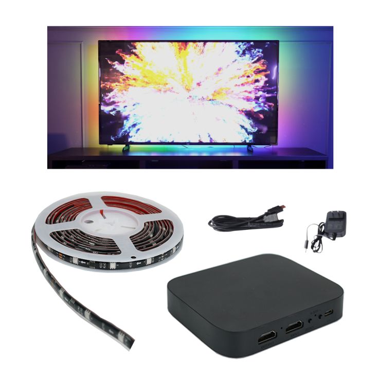 SMART LED RGB REACTIVE TV BACKLIGHT KIT – Luminosity Designs Ltd