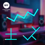 LSE - SMART Pack of Six LED RGB DIY Light Bars - Luminosity Designs Ltd