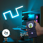 LSE - SMART Pack of Six LED RGB DIY Light Bars - Luminosity Designs Ltd