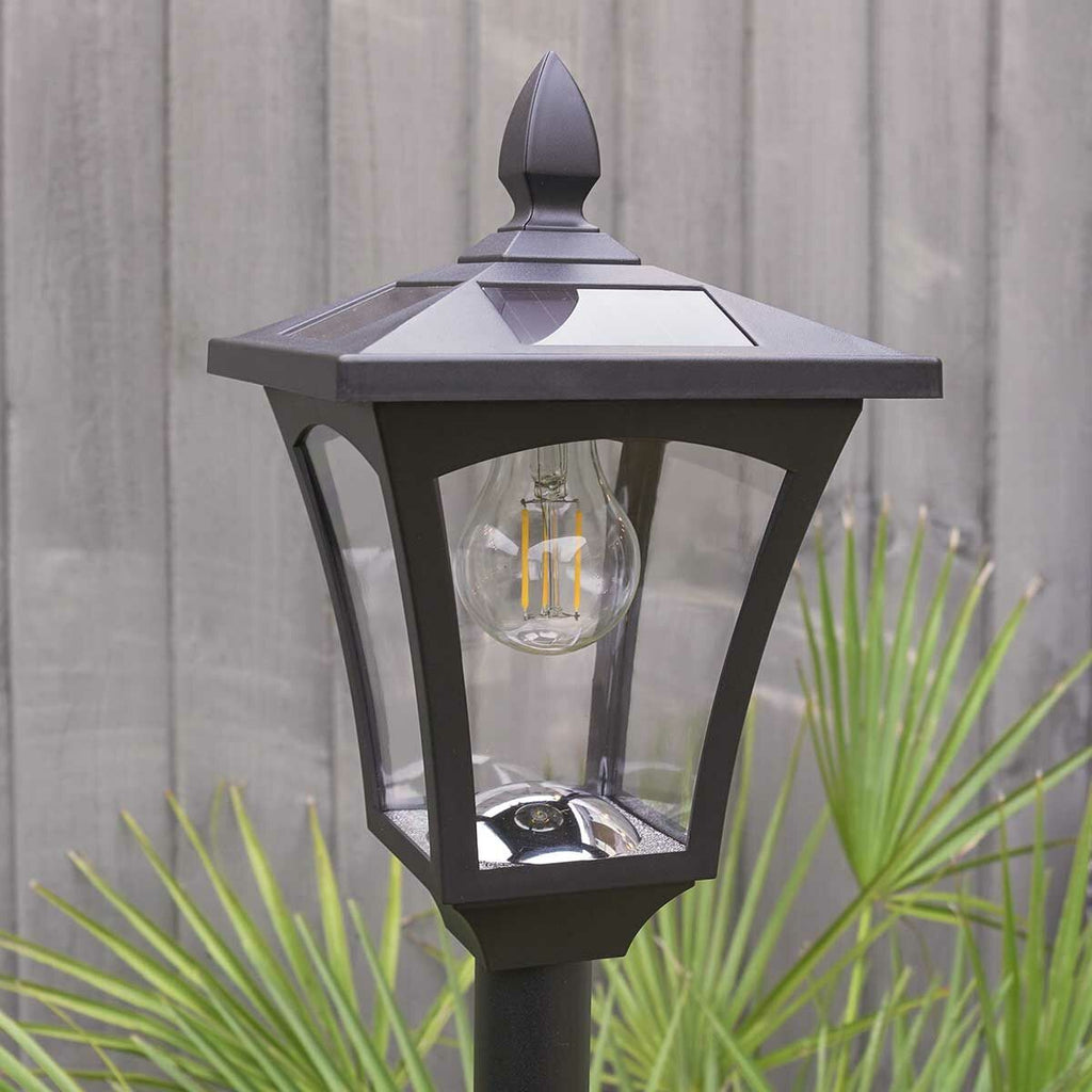 Connect Pro - Solar Duel Headed Lamppost - Luminosity Designs Ltd