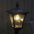 Connect Pro - Solar Duel Headed Lamppost - Luminosity Designs Ltd