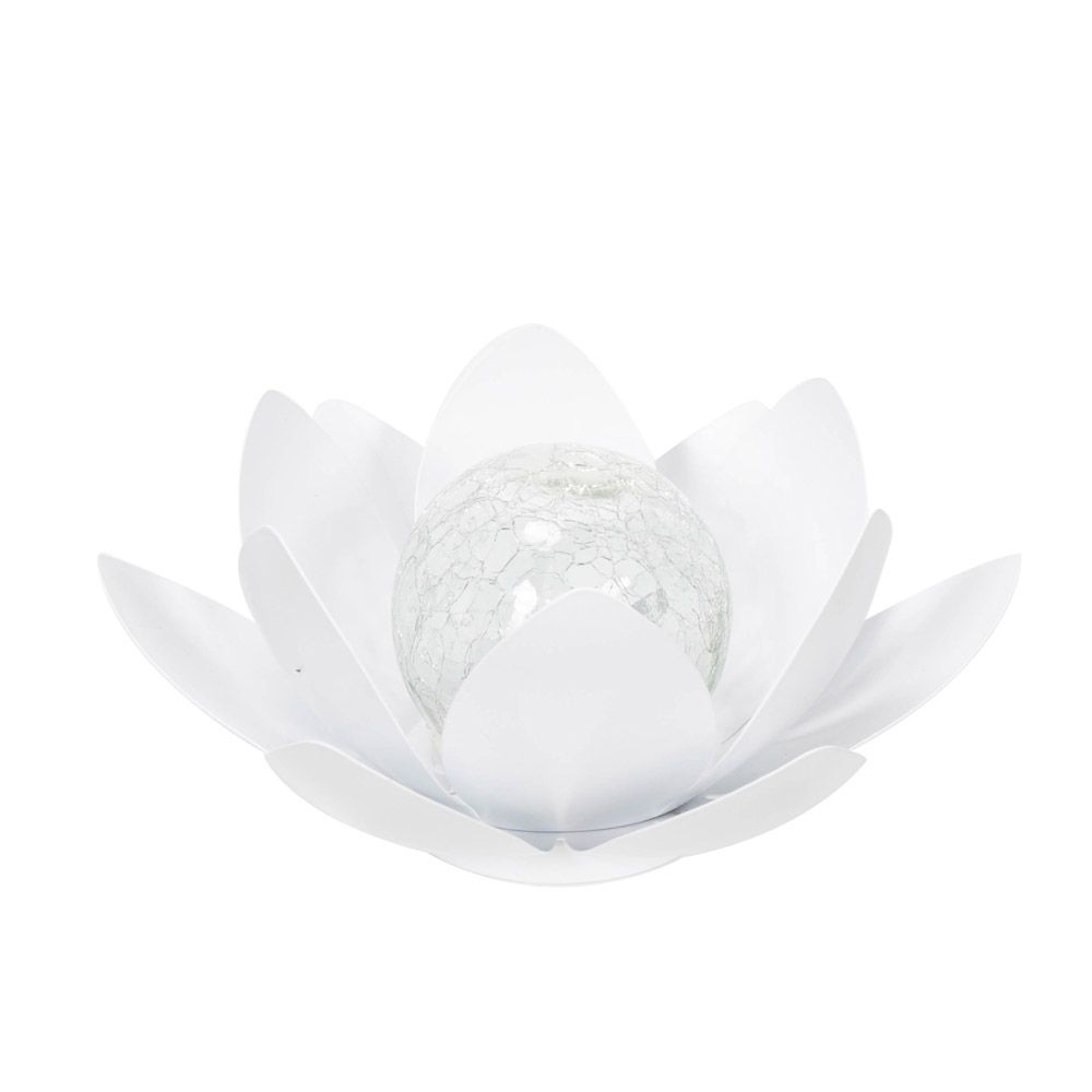 LSE - Solar Powered Metal Waterlily Light - Luminosity Designs Ltd