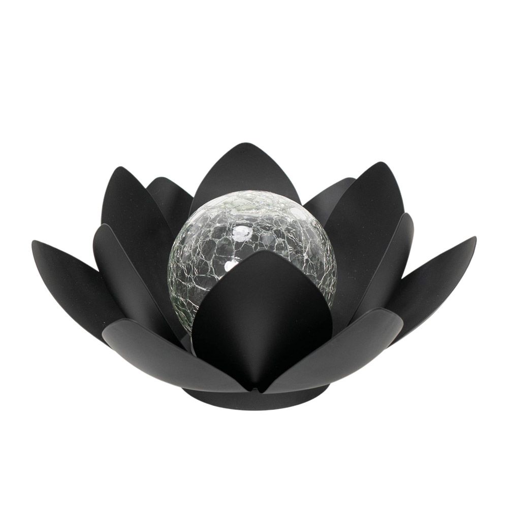 LSE - Solar Powered Metal Waterlily Light - Luminosity Designs Ltd
