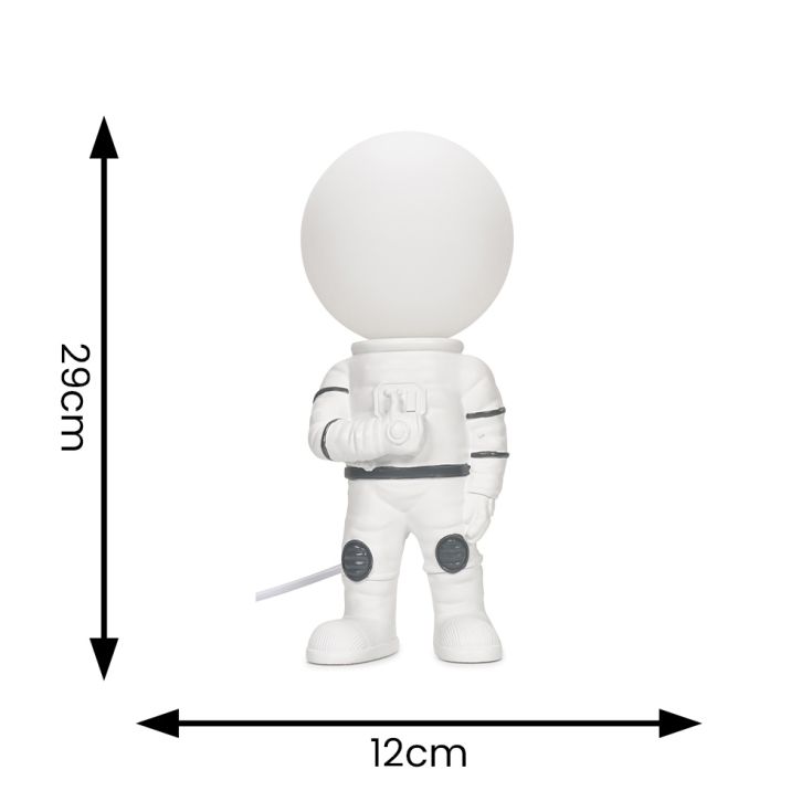 lse - Spaceman Table Lamp - Luminosity Designs Ltd
