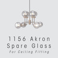 Oaks Lighting - Spare Glass For the Oaks Akron Ceiling Pendant Light (1156 GLASS) - Luminosity Designs Ltd