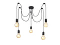 Deco - Spider Light E27 Pendant Set - 5 Light - Luminosity Designs Ltd