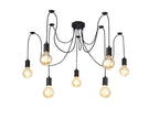 Deco - Spider Light E27 Pendant Set - 7 Light - Luminosity Designs Ltd