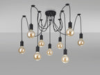 Deco - Spider Light E27 Pendant Set - 9 Light - Luminosity Designs Ltd