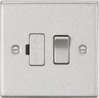 Knightsbridge - Squared Edge 13A Switched Fused Spur Unit - Luminosity Designs Ltd