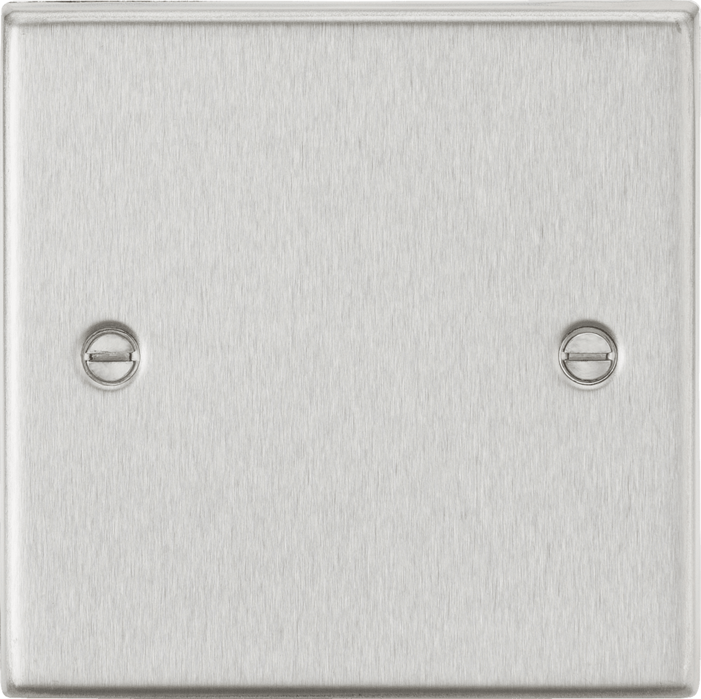 Knightsbridge - Squared Edge 1G Blanking plate - Luminosity Designs Ltd