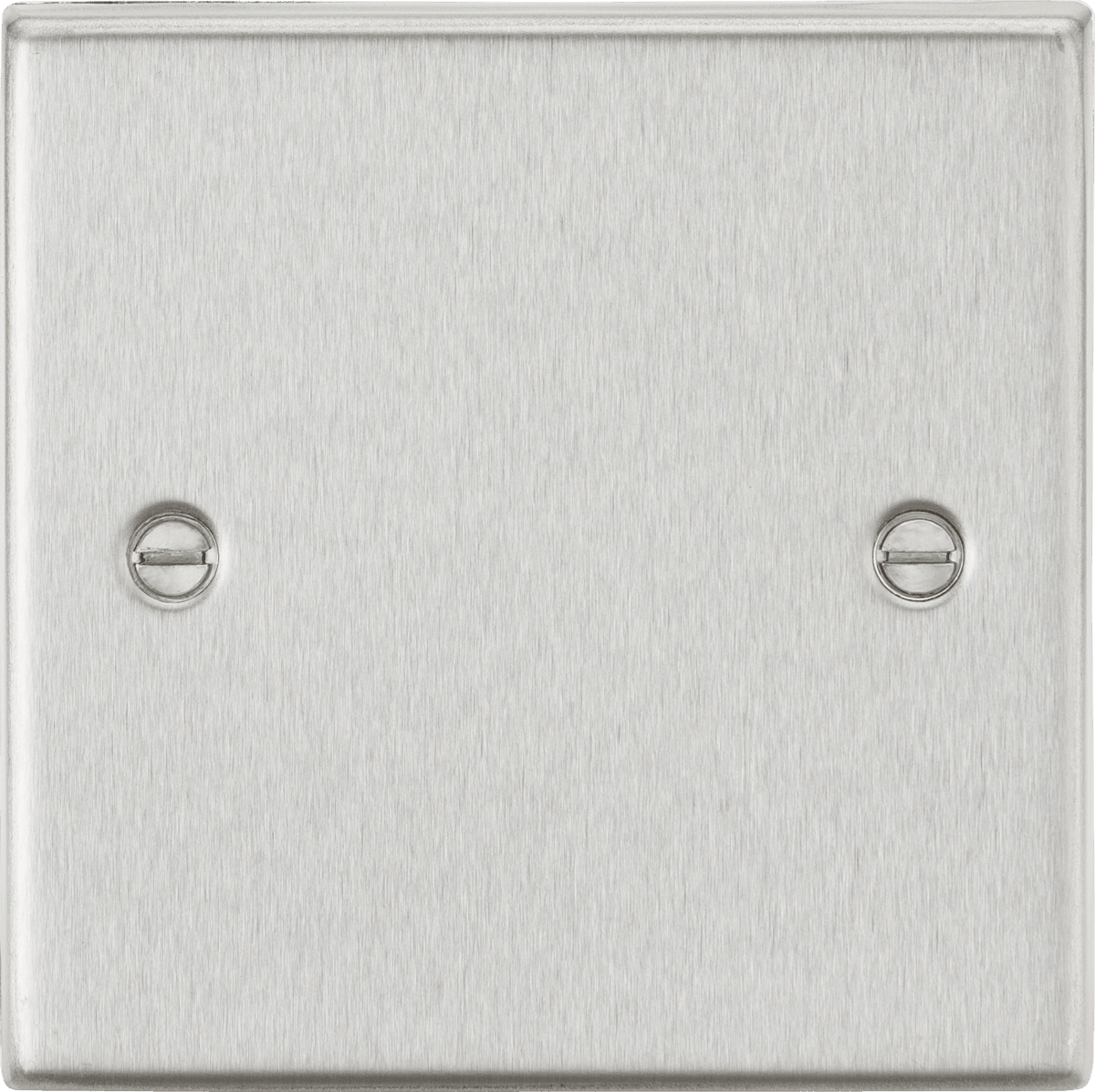 Knightsbridge - Squared Edge 1G Blanking plate - Luminosity Designs Ltd