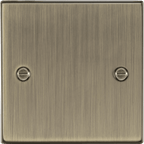 Knightsbridge - Squared Edge 1G Blanking plate - Luminosity Designs Ltd