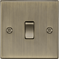 Knightsbridge - Squared Edge 20A 1G DP Switch - Luminosity Designs Ltd