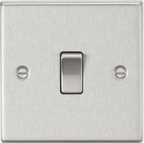 Knightsbridge - Squared Edge 20A 1G DP Switch - Luminosity Designs Ltd