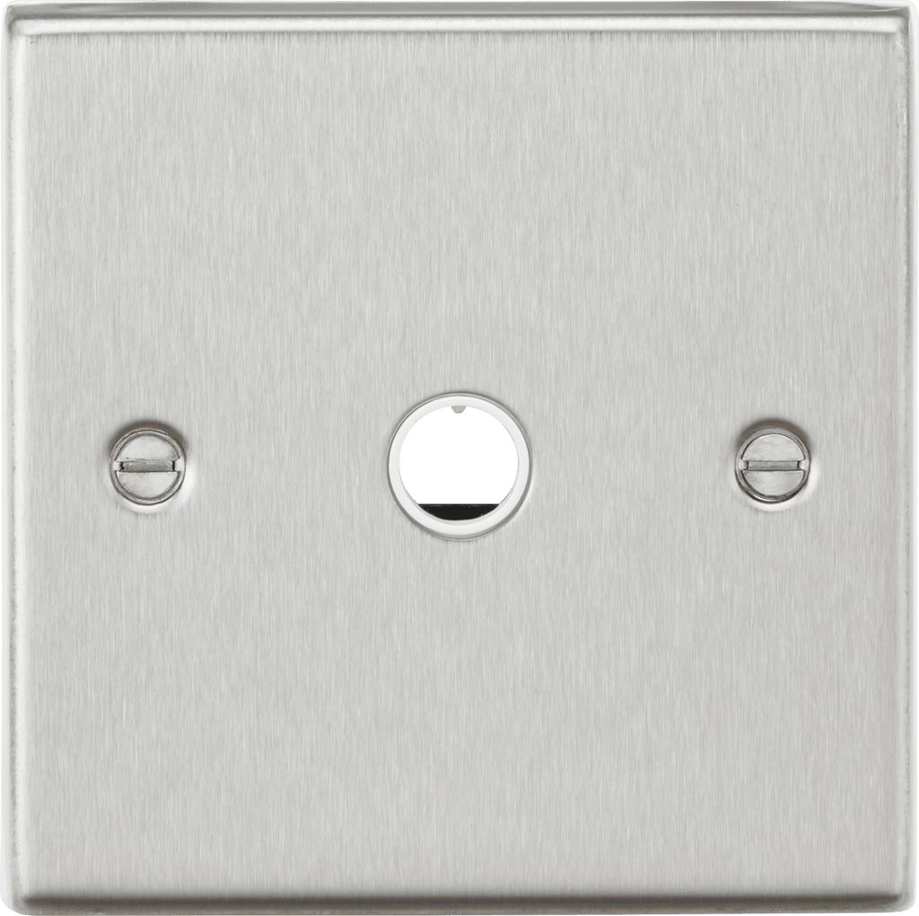 Knightsbridge - Squared Edge 20A Flex Outlet Plate - Luminosity Designs Ltd